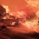 Firestorm burns out of control in Europe